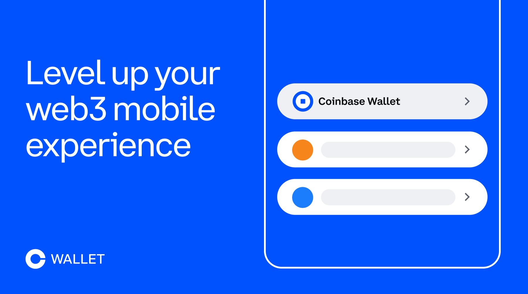 Announcing the Coinbase Wallet Mobile SDK for web3 mobile builders