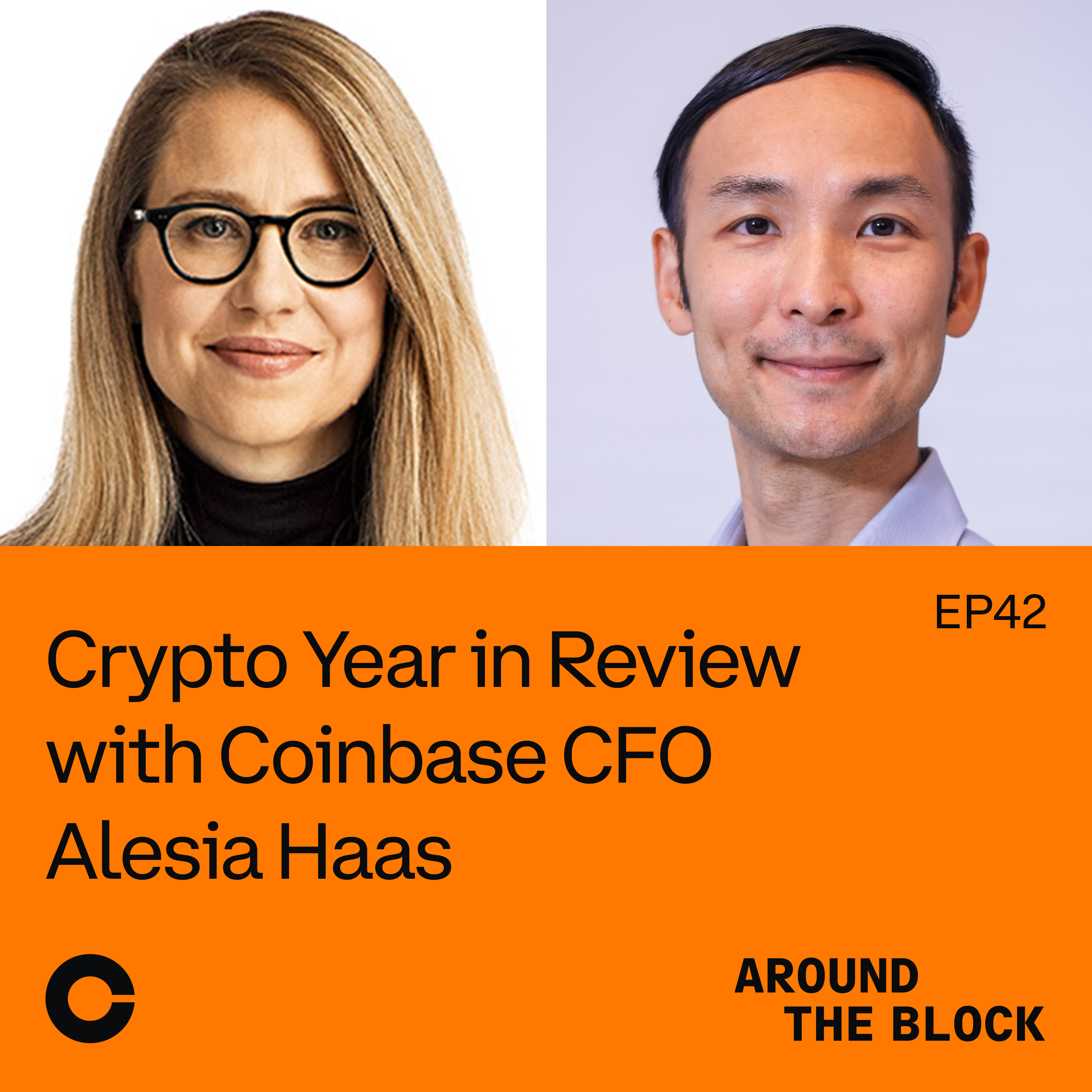 Coinbase CFO Alesia Haas and Head of Institutional Research, David Duong