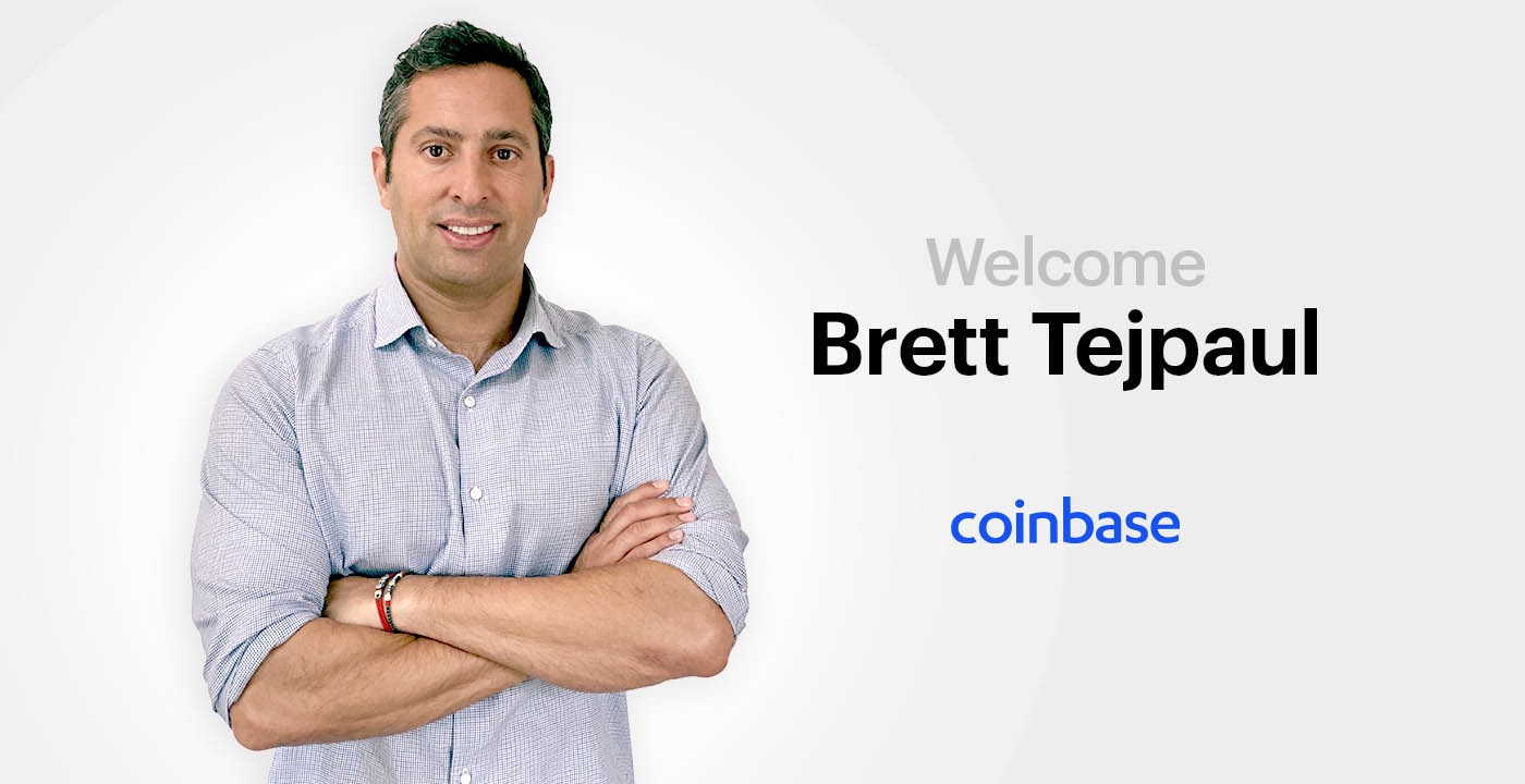 Brett Tejpaul, Head of Institutional Coverage at Coinbase